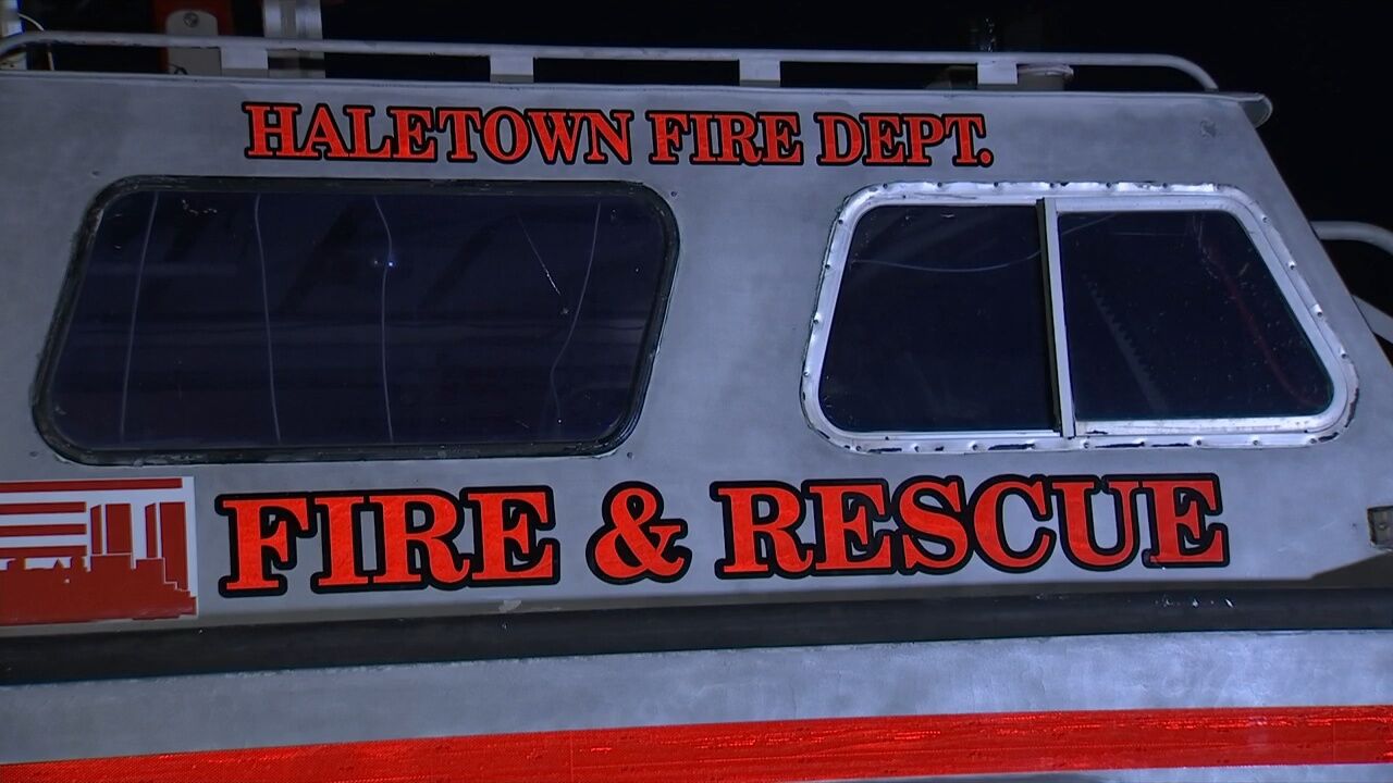 Haletown Volunteer Fire Department completes Blansett Project and adds the county's first search and rescue dog